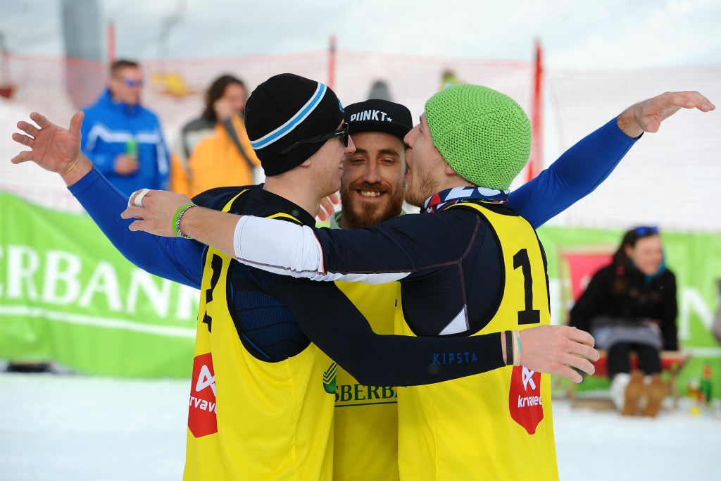 Denis Robida, Anže Bahč in Tadej Boženk (SLO)